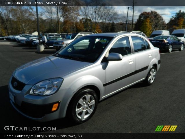 2007 Kia Rio LX Sedan in Silver