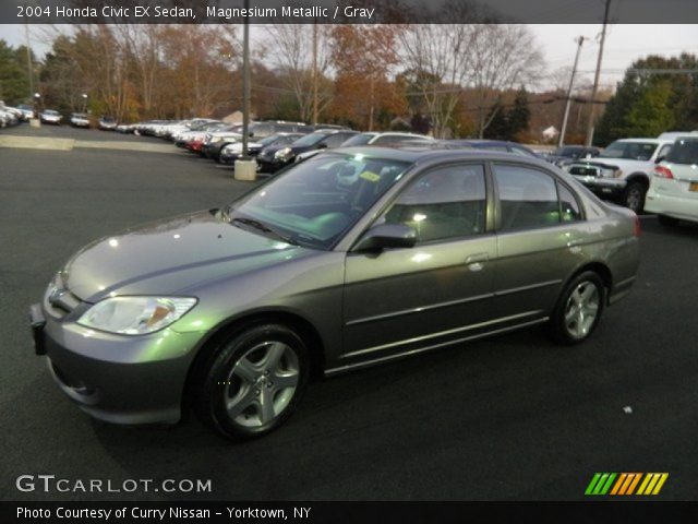 2004 Honda Civic EX Sedan in Magnesium Metallic