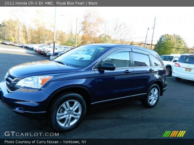 2011 Honda CR-V EX 4WD in Royal Blue Pearl