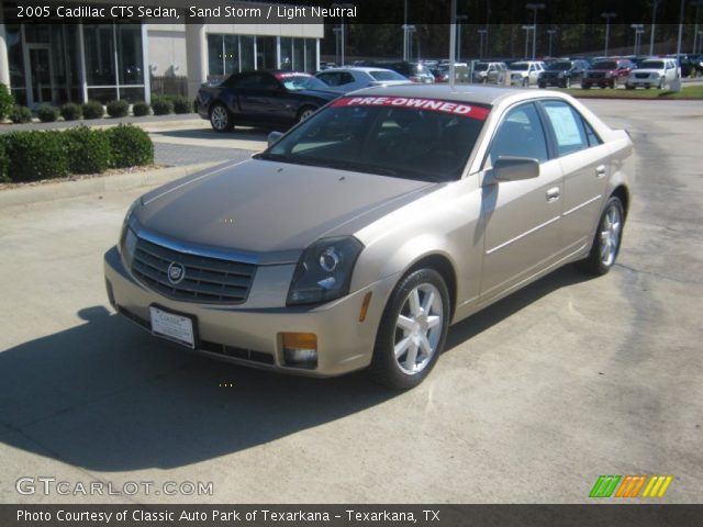 2005 Cadillac CTS Sedan in Sand Storm