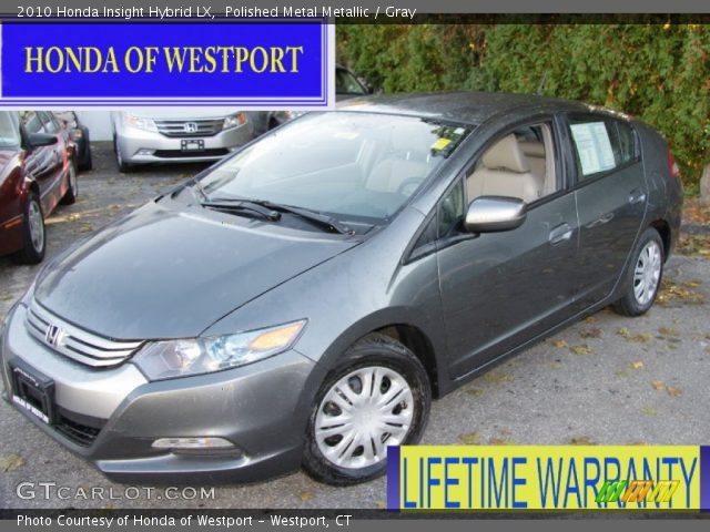 2010 Honda Insight Hybrid LX in Polished Metal Metallic