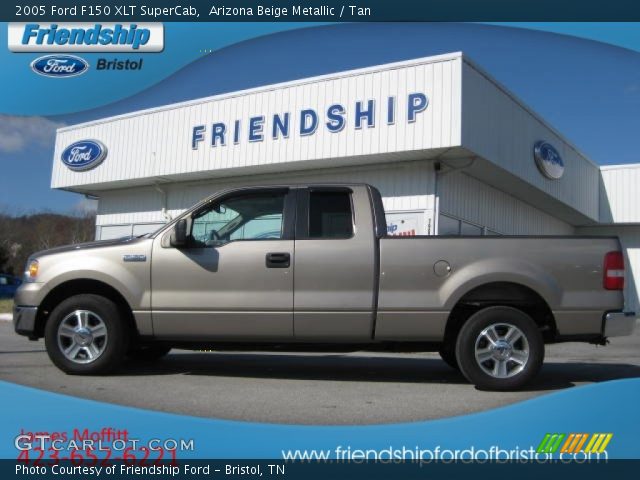 2005 Ford F150 XLT SuperCab in Arizona Beige Metallic