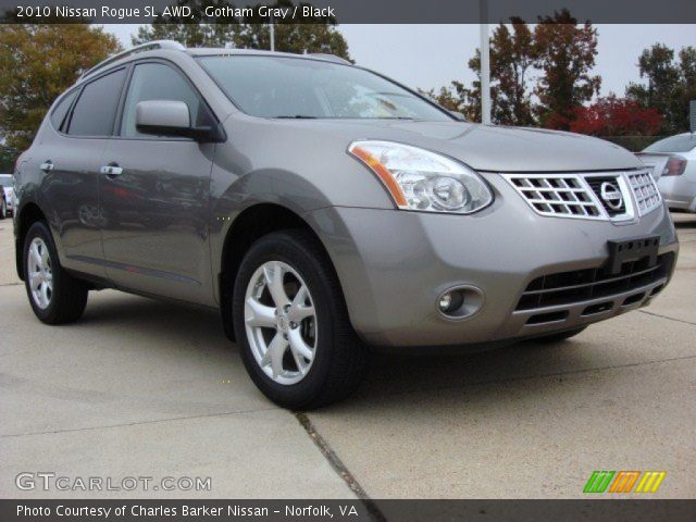 2010 Nissan Rogue SL AWD in Gotham Gray