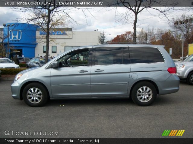 2008 Honda Odyssey EX-L in Slate Green Metallic