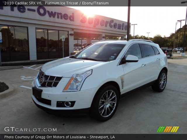 2010 Cadillac SRX V6 in Platinum Ice Tricoat