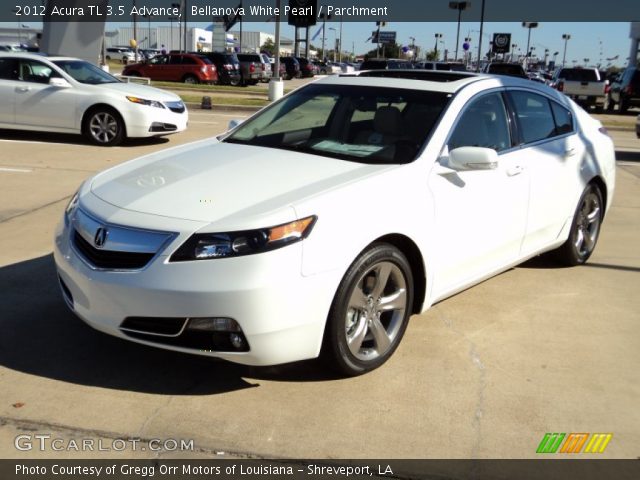 2012 Acura TL 3.5 Advance in Bellanova White Pearl