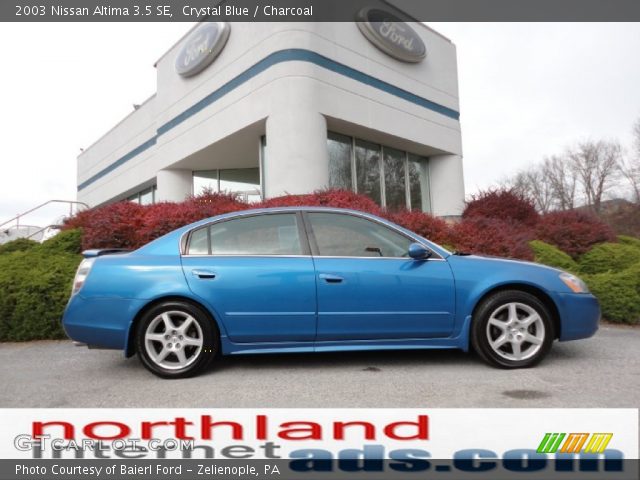 2003 Nissan Altima 3.5 SE in Crystal Blue