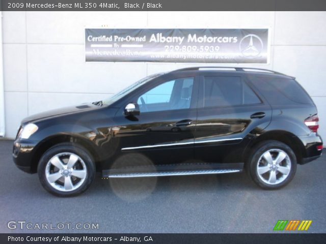 2009 Mercedes-Benz ML 350 4Matic in Black