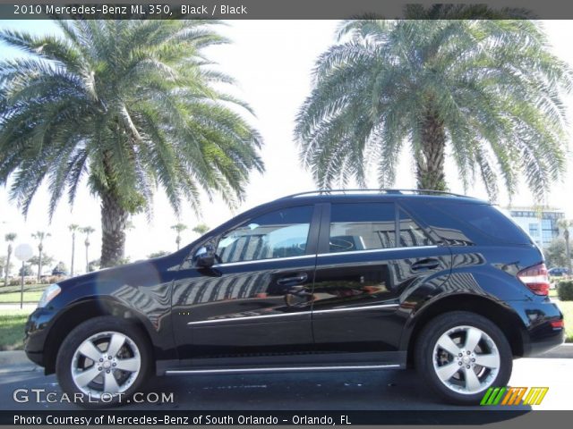 2010 Mercedes-Benz ML 350 in Black