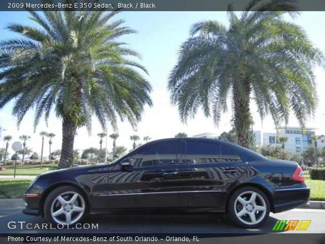 2009 Mercedes-Benz E 350 Sedan in Black