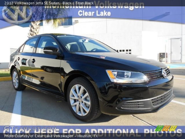 2012 Volkswagen Jetta SE Sedan in Black