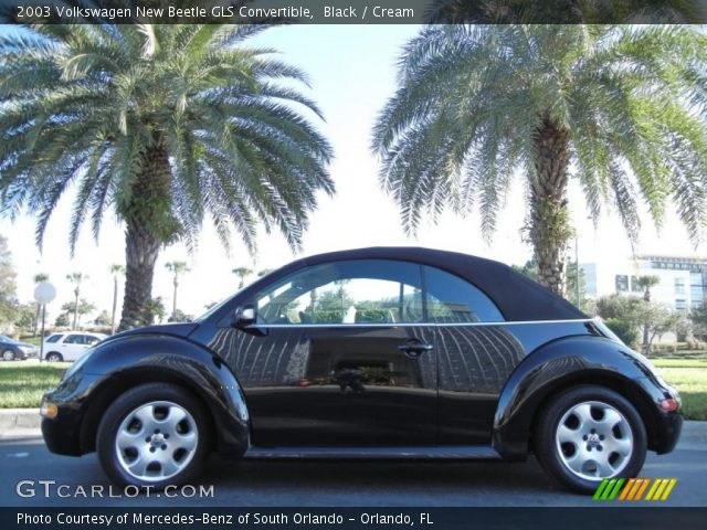 2003 Volkswagen New Beetle GLS Convertible in Black
