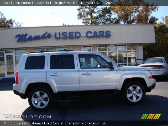 2011 Jeep Patriot Latitude 4x4 in Bright Silver Metallic