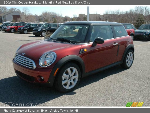 2009 Mini Cooper Hardtop in Nightfire Red Metallic