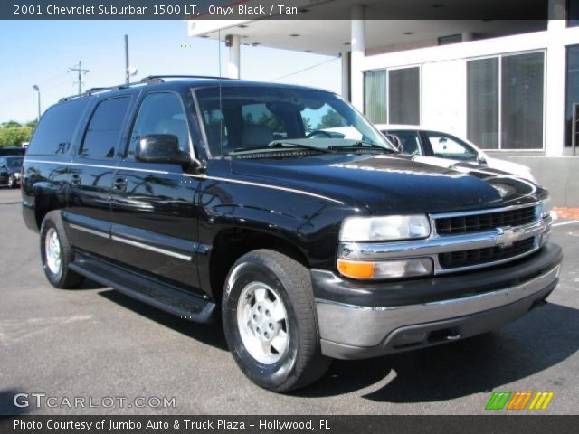 2001 Chevrolet Suburban 1500 LT in Onyx Black