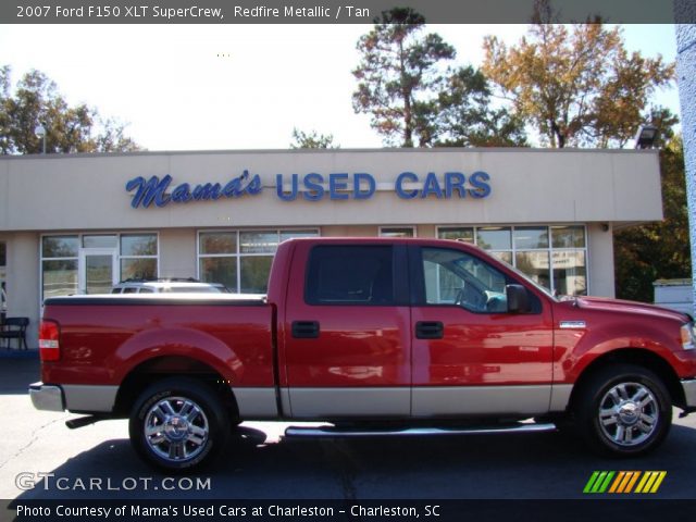 2007 Ford F150 XLT SuperCrew in Redfire Metallic