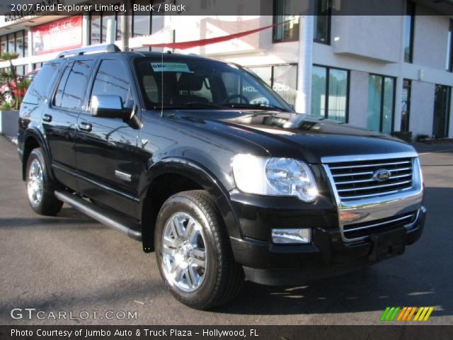 2007 Ford Explorer Limited in Black