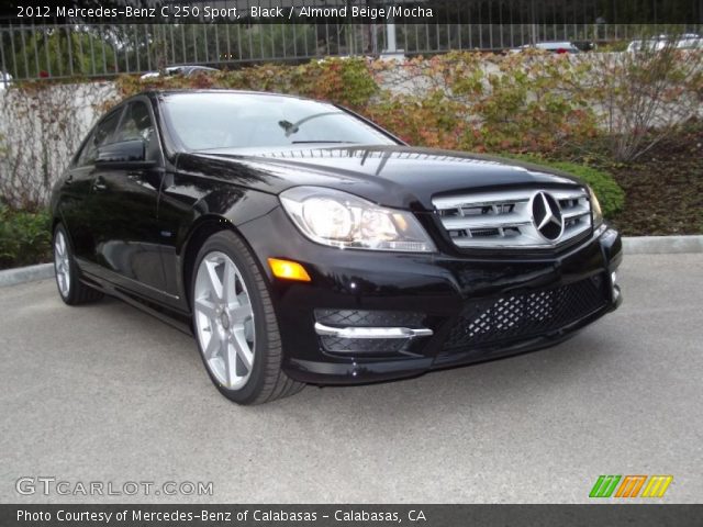2012 Mercedes-Benz C 250 Sport in Black