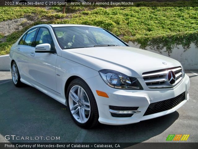 2012 Mercedes-Benz C 250 Sport in Arctic White