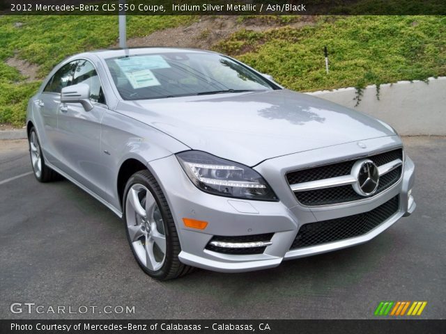 2012 Mercedes-Benz CLS 550 Coupe in Iridium Silver Metallic