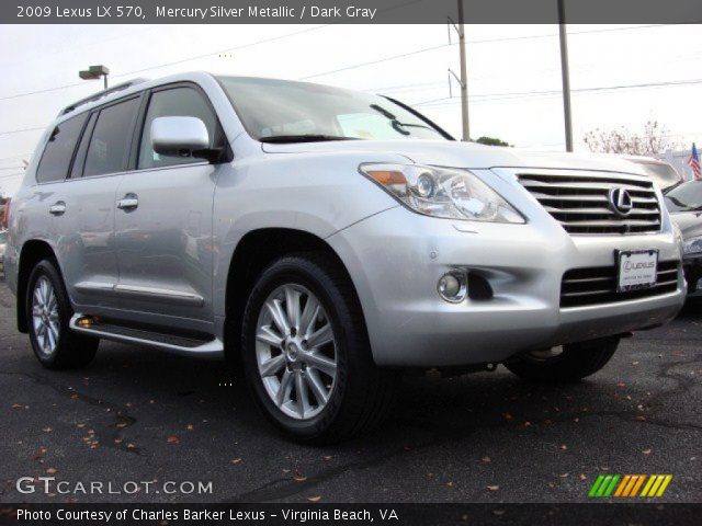 2009 Lexus LX 570 in Mercury Silver Metallic