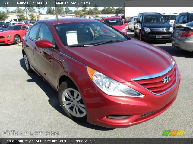 2011 Hyundai Sonata GLS in Venetian Red