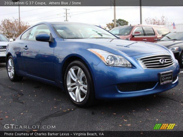 2010 Infiniti G 37 Coupe in Athens Blue