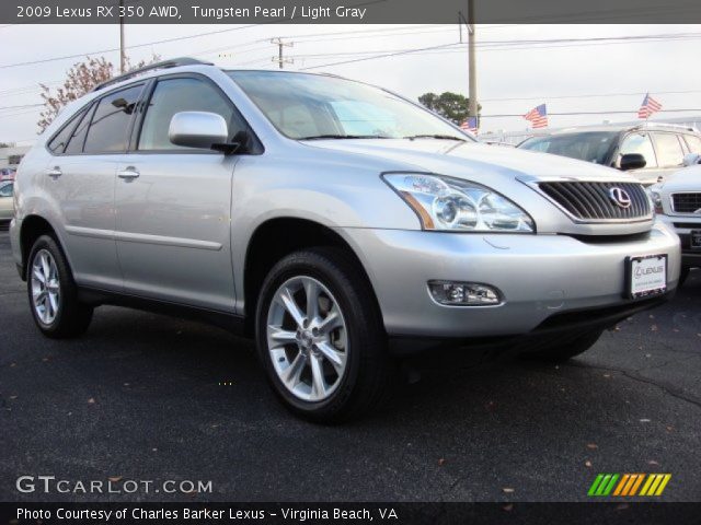 2009 Lexus RX 350 AWD in Tungsten Pearl