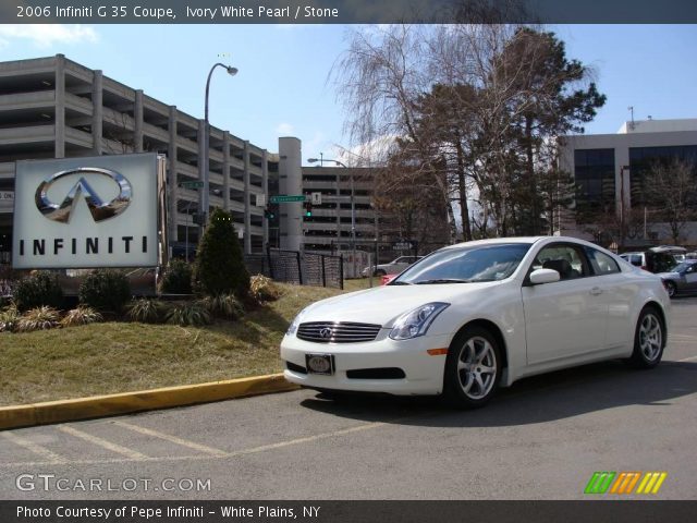 2006 Infiniti G 35 Coupe in Ivory White Pearl