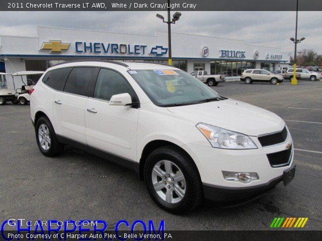 2011 Chevrolet Traverse LT AWD in White