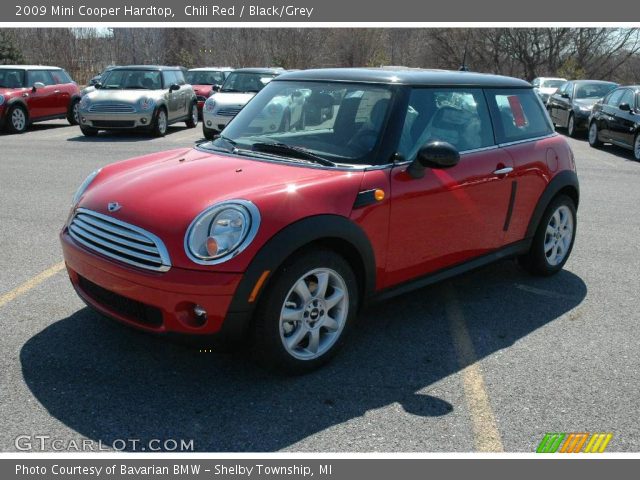 2009 Mini Cooper Hardtop in Chili Red