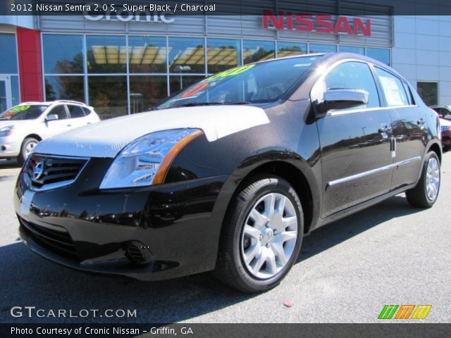 2012 Nissan Sentra 2.0 S in Super Black