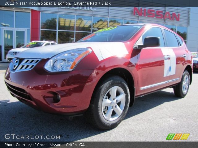 2012 Nissan Rogue S Special Edition in Cayenne Red