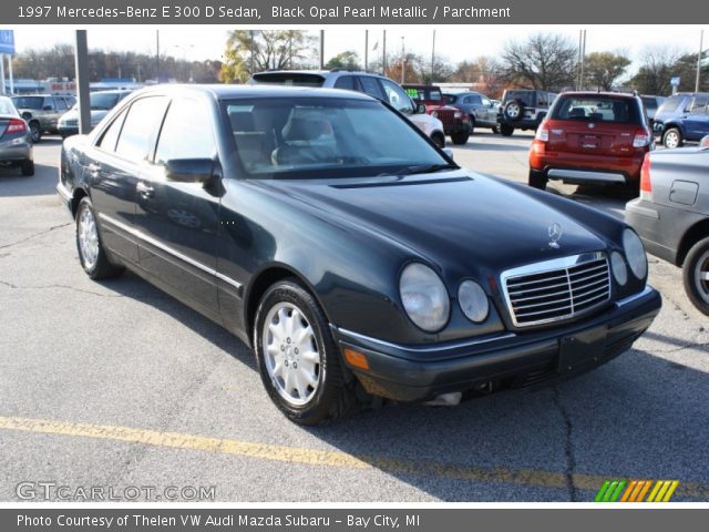 1997 Mercedes-Benz E 300 D Sedan in Black Opal Pearl Metallic