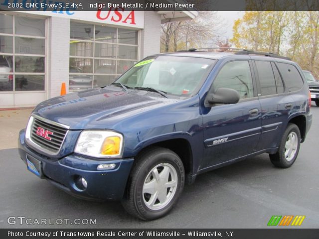 2002 GMC Envoy SLE 4x4 in Indigo Blue Metallic