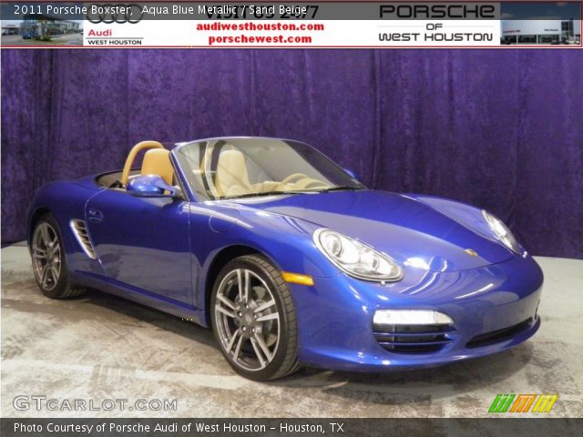 2011 Porsche Boxster  in Aqua Blue Metallic