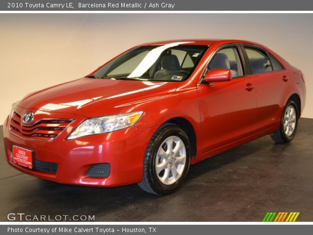 2010 Toyota Camry LE in Barcelona Red Metallic