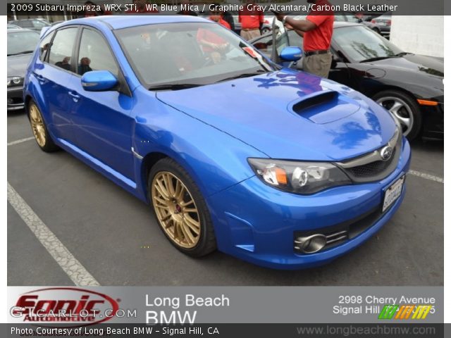 2009 Subaru Impreza WRX STi in WR Blue Mica