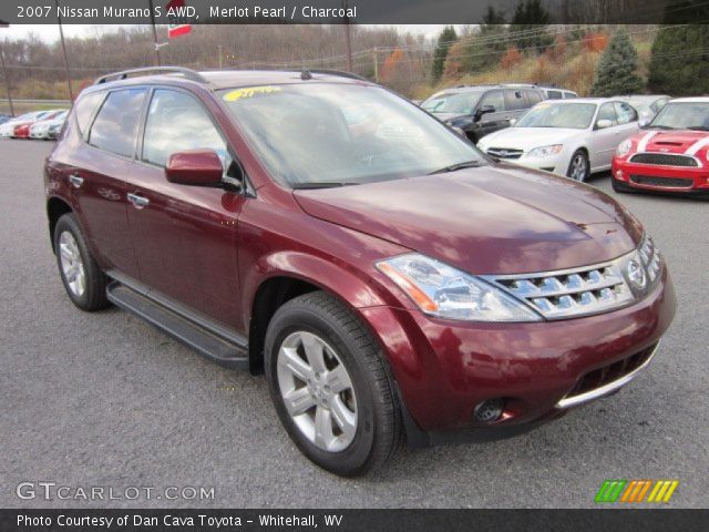 2007 Nissan Murano S AWD in Merlot Pearl