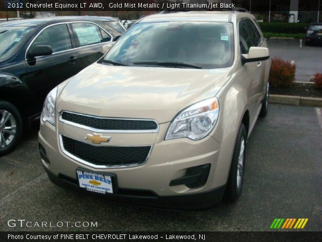 2012 Chevrolet Equinox LT AWD in Gold Mist Metallic