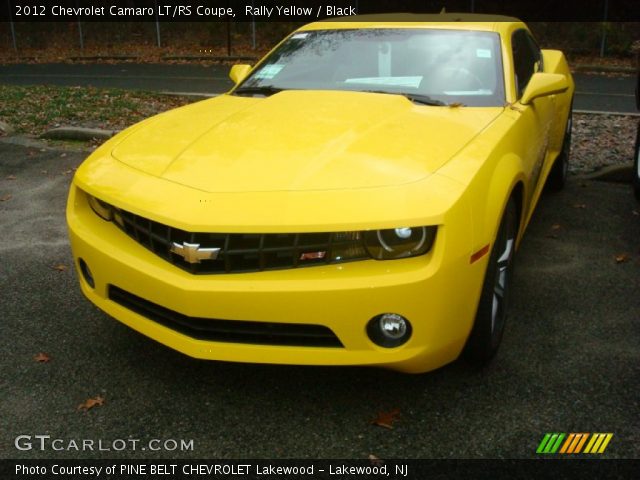 2012 Chevrolet Camaro LT/RS Coupe in Rally Yellow