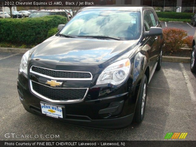 2012 Chevrolet Equinox LS AWD in Black