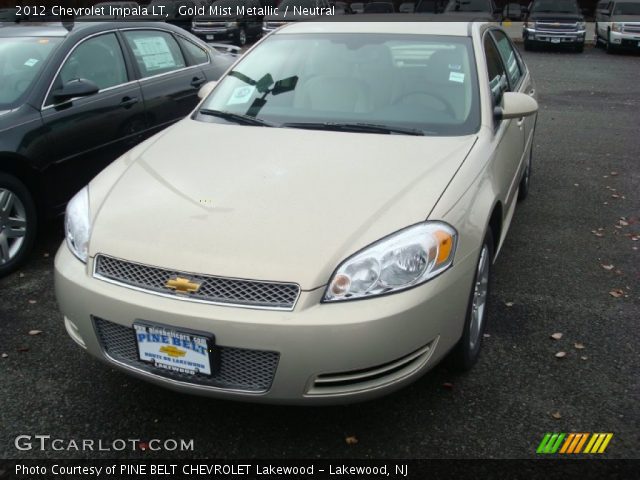 2012 Chevrolet Impala LT in Gold Mist Metallic