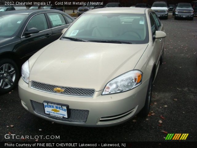 2012 Chevrolet Impala LT in Gold Mist Metallic