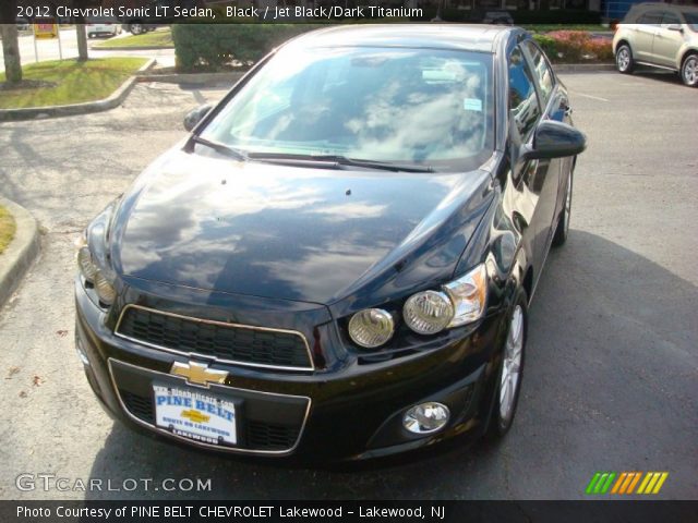 2012 Chevrolet Sonic LT Sedan in Black