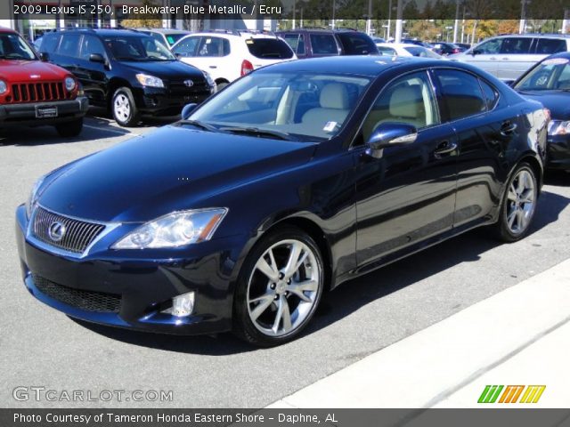 2009 Lexus IS 250 in Breakwater Blue Metallic