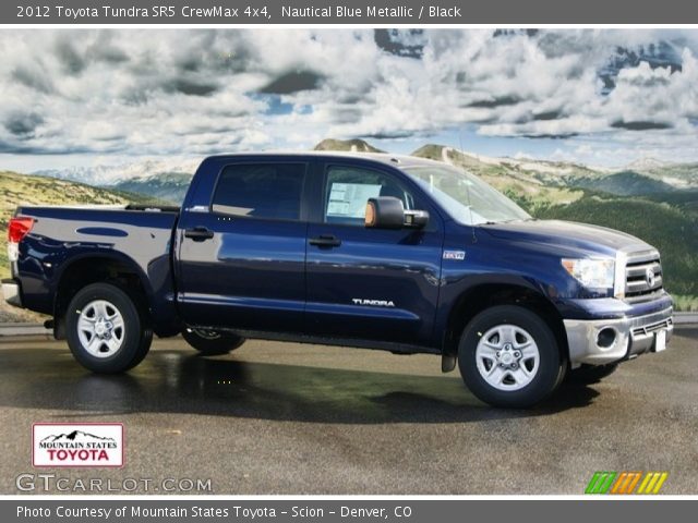 2012 Toyota Tundra SR5 CrewMax 4x4 in Nautical Blue Metallic