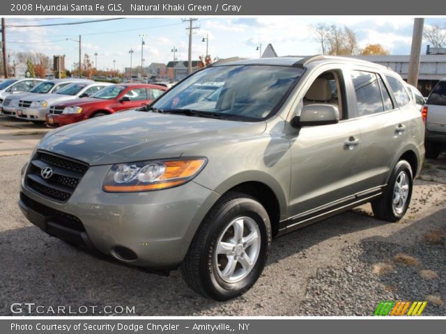 2008 Hyundai Santa Fe GLS in Natural Khaki Green