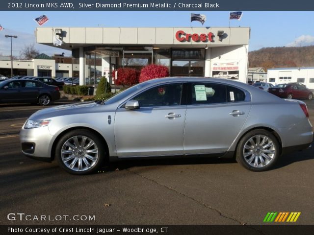 2012 Lincoln MKS AWD in Silver Diamond Premium Metallic
