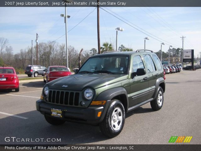 2007 Jeep Liberty Sport in Jeep Green Metallic